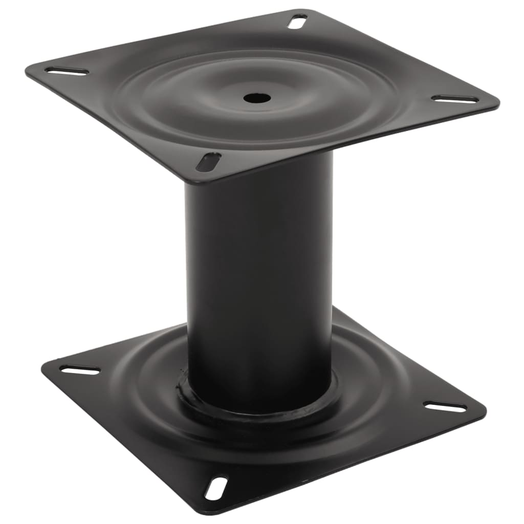 vidaXL Boat Seat Pedestal with 360° Seat Swivel Steel