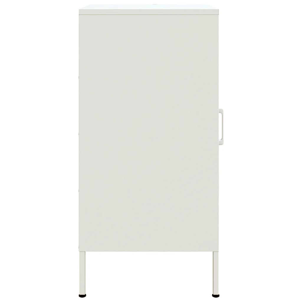 vidaXL Sideboard White 36x39x79 cm Steel