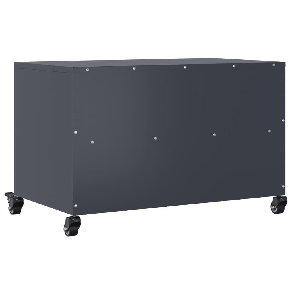 vidaXL TV Cabinet Anthracite 68x39x43.5 cm Steel