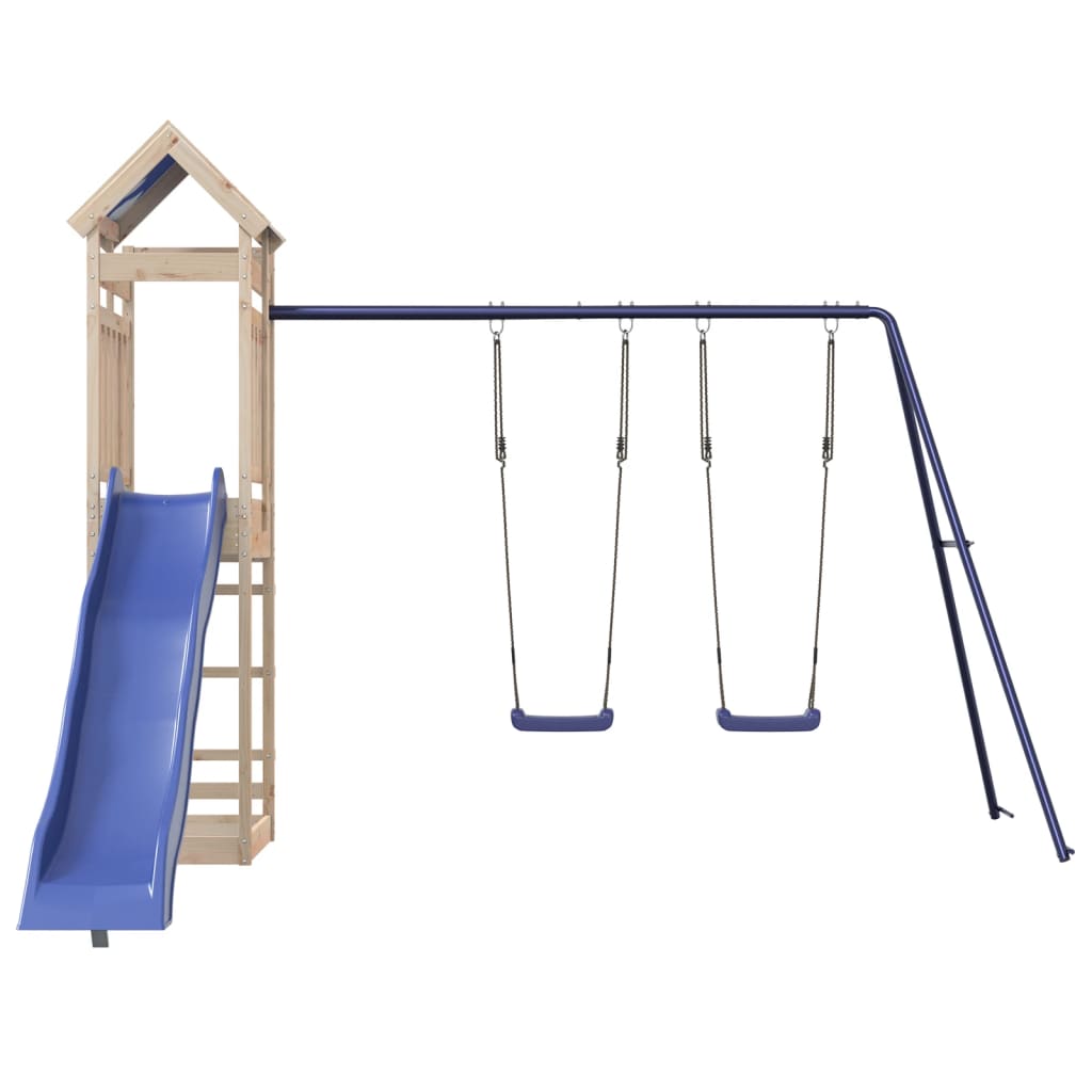 vidaXL Outdoor Playset Solid Wood Pine