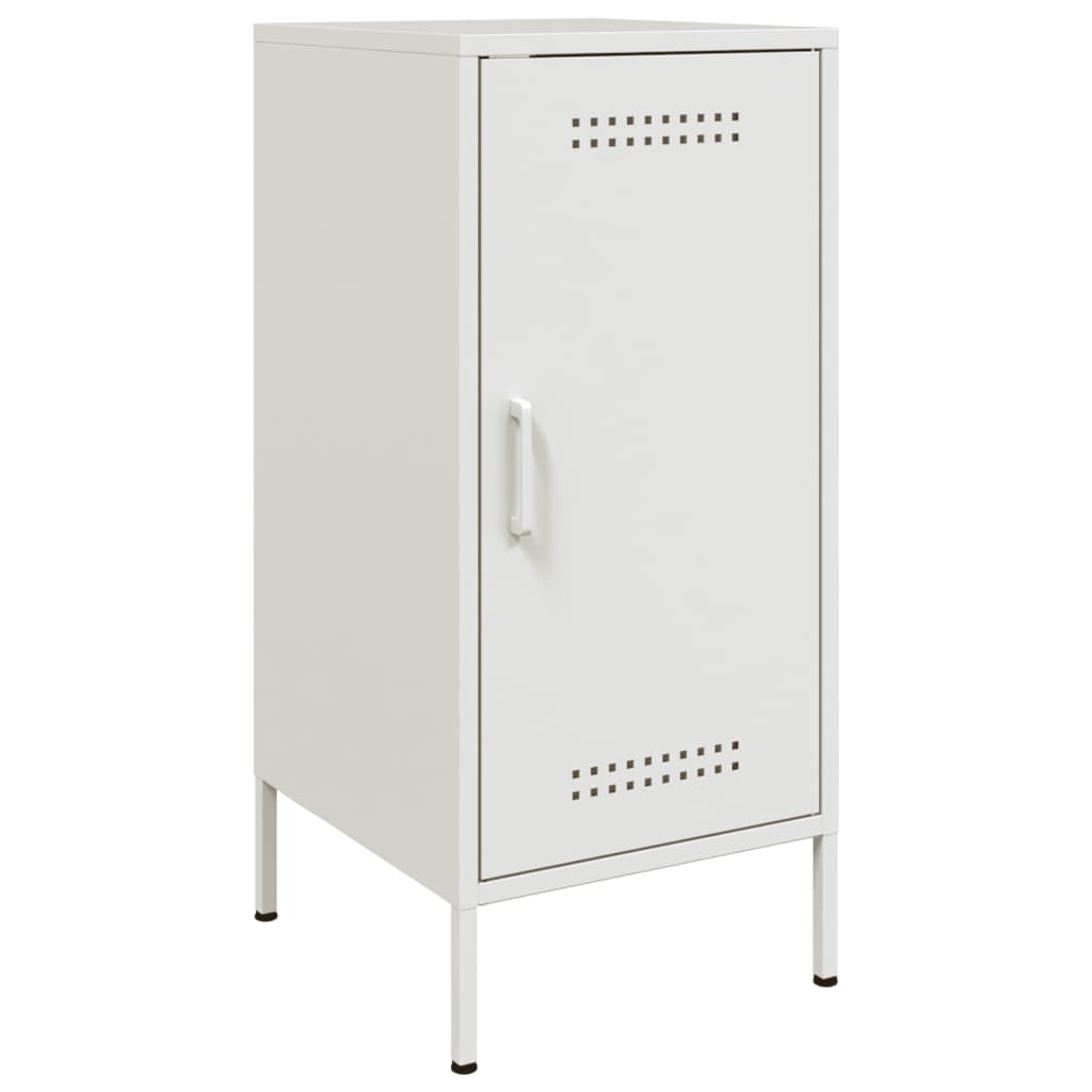 vidaXL Sideboard White 36x39x79 cm Steel