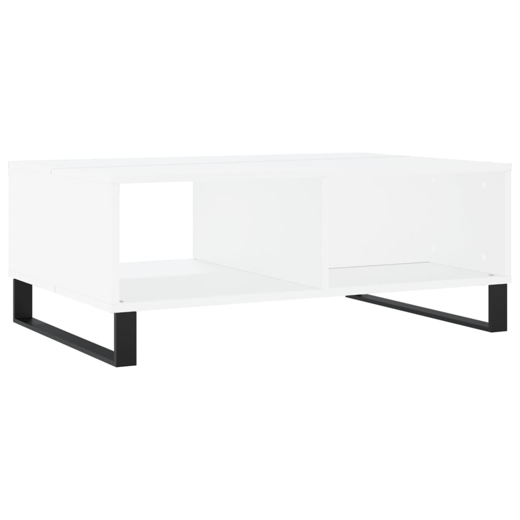 vidaXL Coffee Table White 90x60x35 cm Engineered Wood