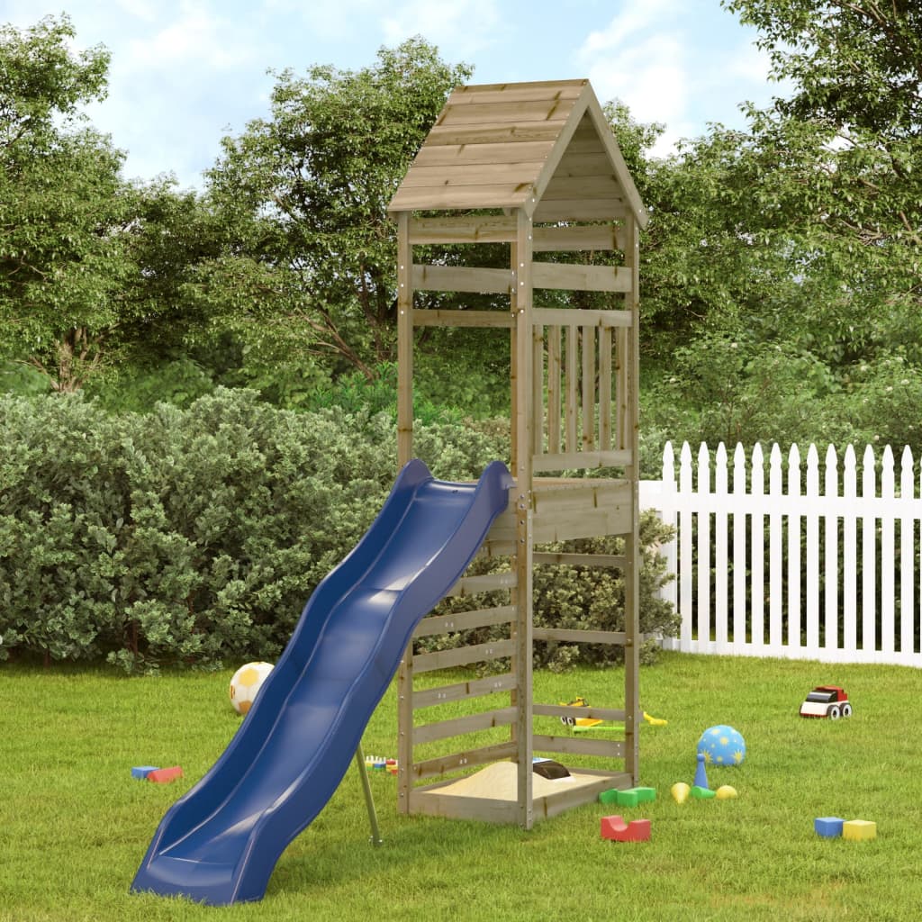 vidaXL Outdoor Playset Impregnated Wood Pine