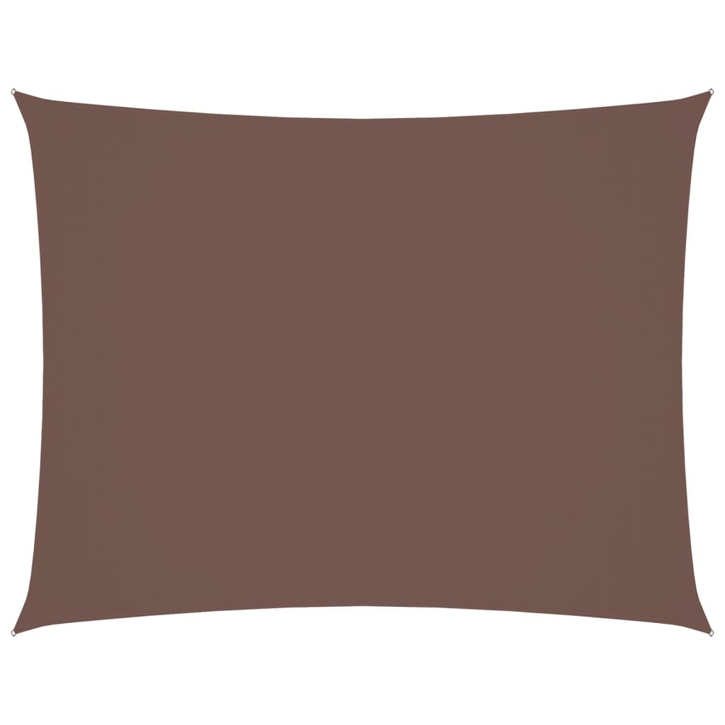 vidaXL Sunshade Sail Oxford Fabric Rectangular 2.5x4 m Brown