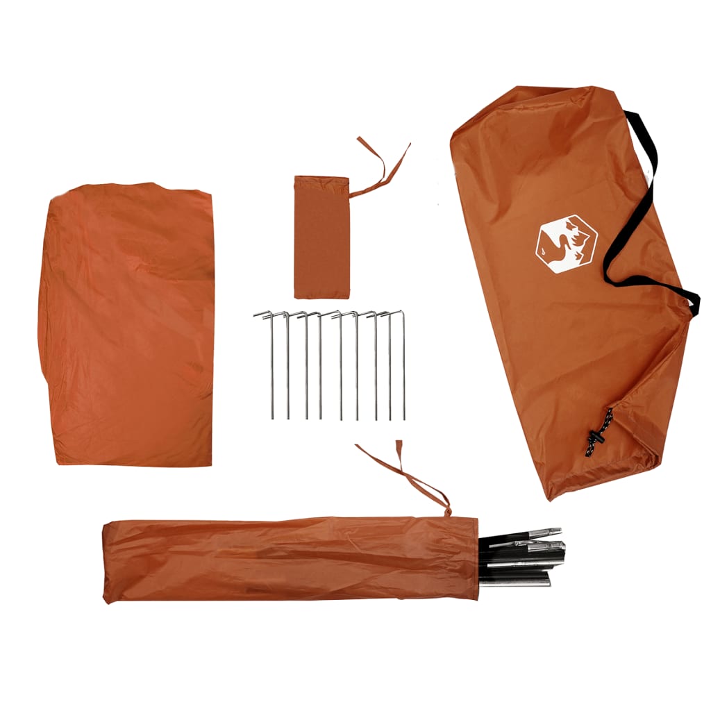 vidaXL Storage Tent Orange Waterproof