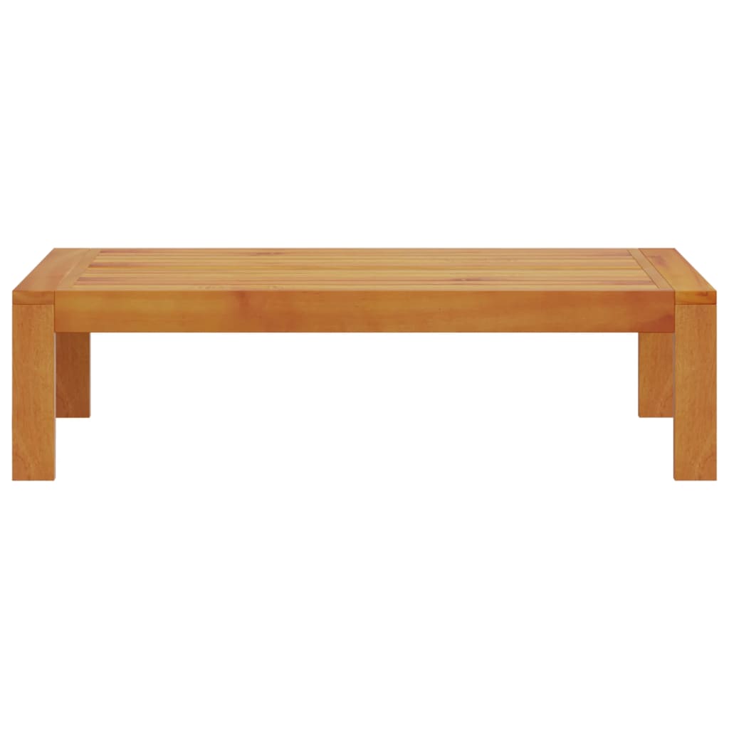 vidaXL Garden Table 100x50x27 cm Solid Wood Acacia