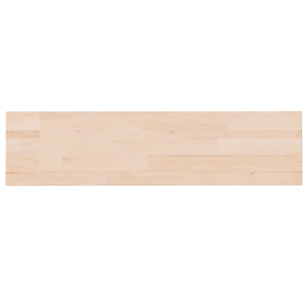 vidaXL Shelf Board 80x20x1.5 cm Untreated Solid Wood Oak