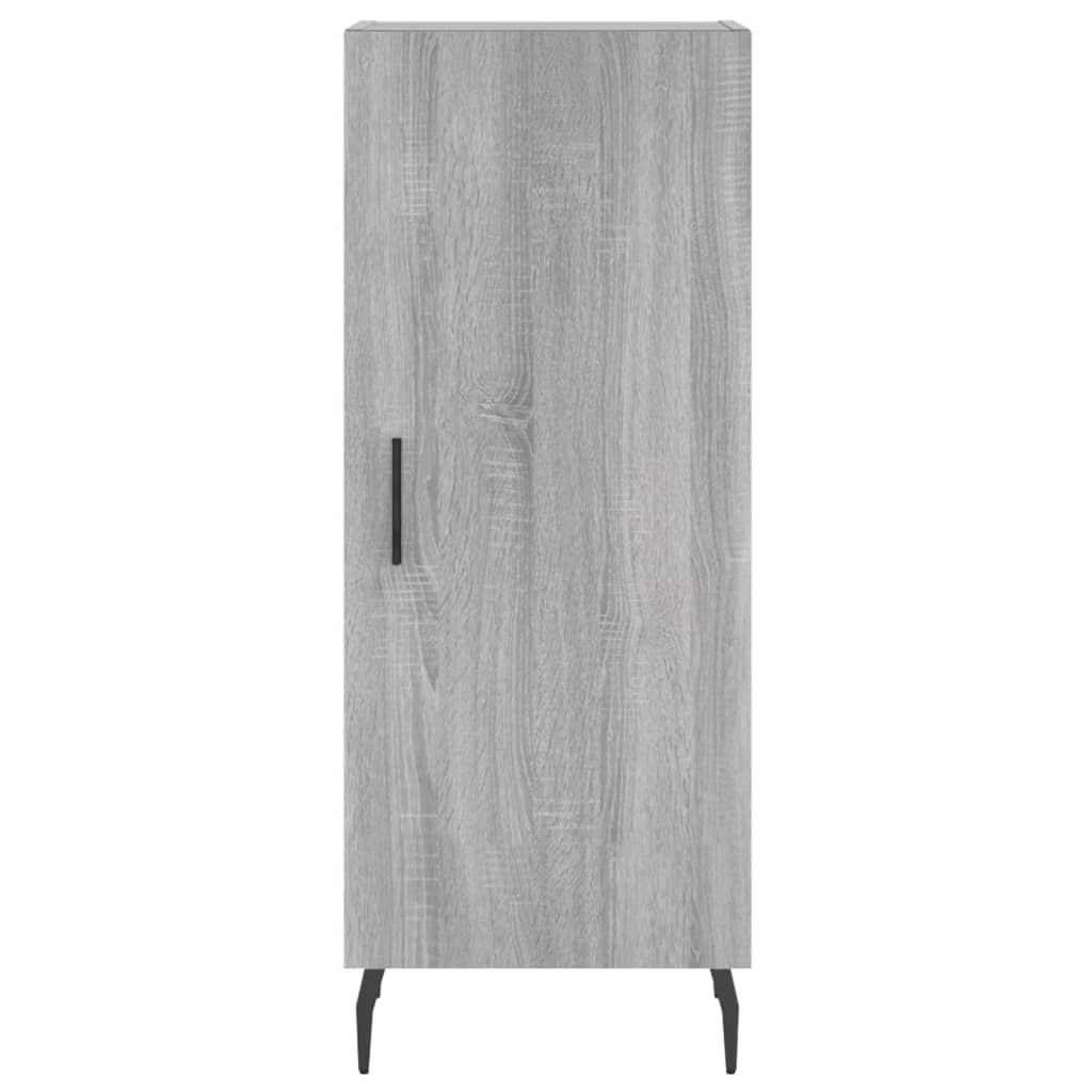 vidaXL Highboard Grey Sonoma 34.5x34x180 cm Engineered Wood