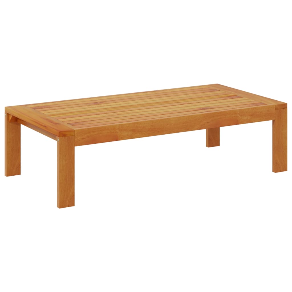 vidaXL Garden Table 100x50x27 cm Solid Wood Acacia