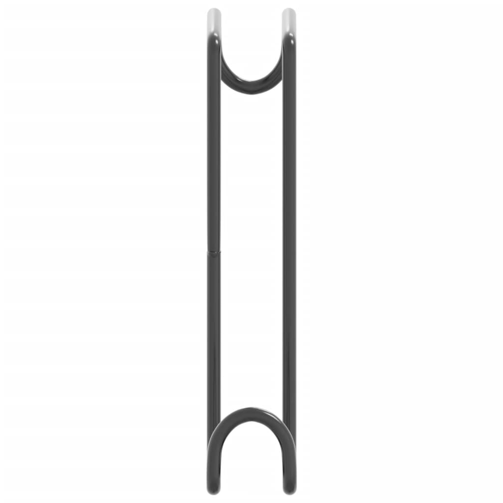 vidaXL Bridle Hangers 3 pcs Black Steel