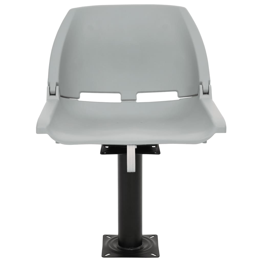 vidaXL Boat Seat with Pedestal 360° Rotatable