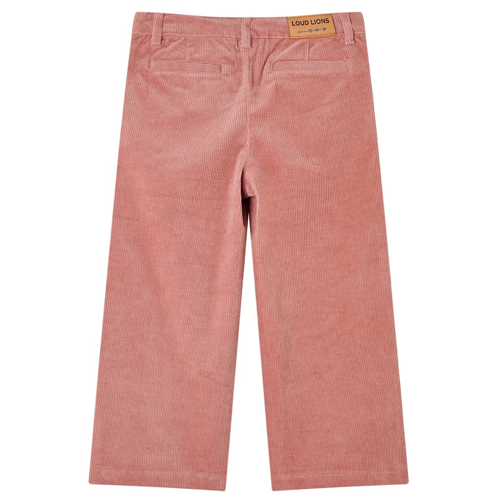 Kids' Pants Corduroy Old Pink 140