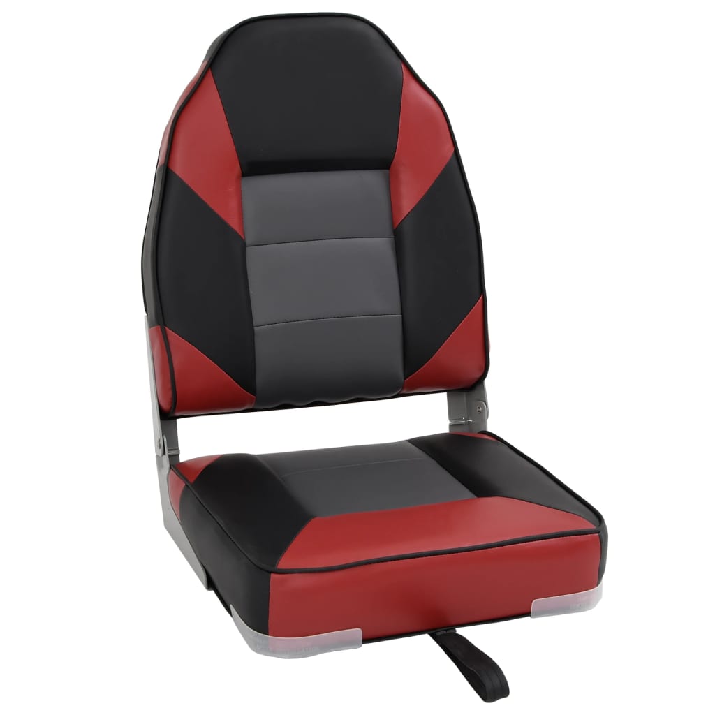 vidaXL Boat Seat with High Back Foldable 39x43x58 cm