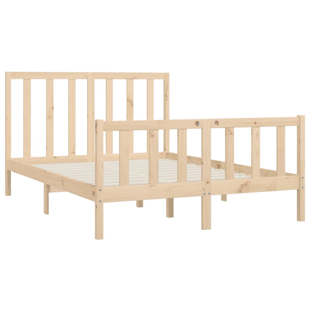 vidaXL Bed Frame without Mattress 160x200 cm Solid Wood