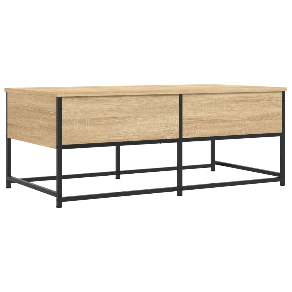 vidaXL Coffee Table Sonoma Oak 100x51x40 cm Engineered Wood