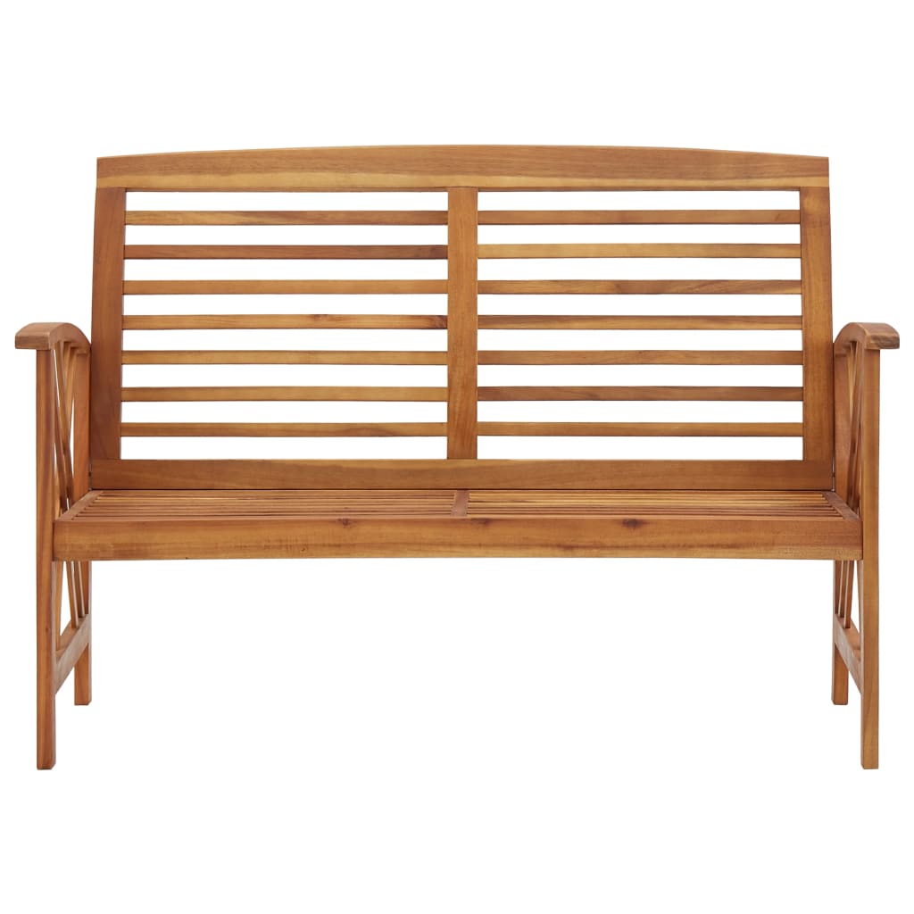 vidaXL Garden Bench 119 cm Solid Acacia Wood