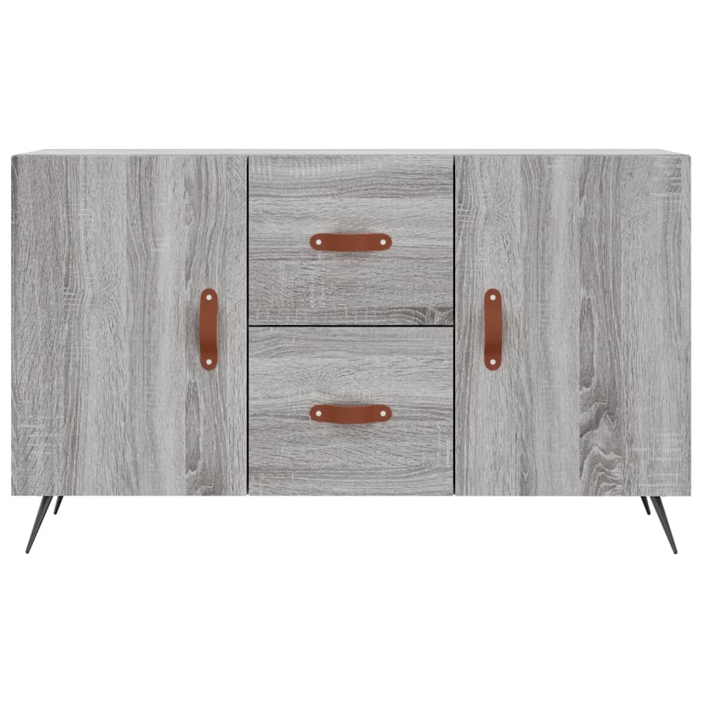 vidaXL Sideboard Grey Sonoma 100x36x60 cm Engineered Wood