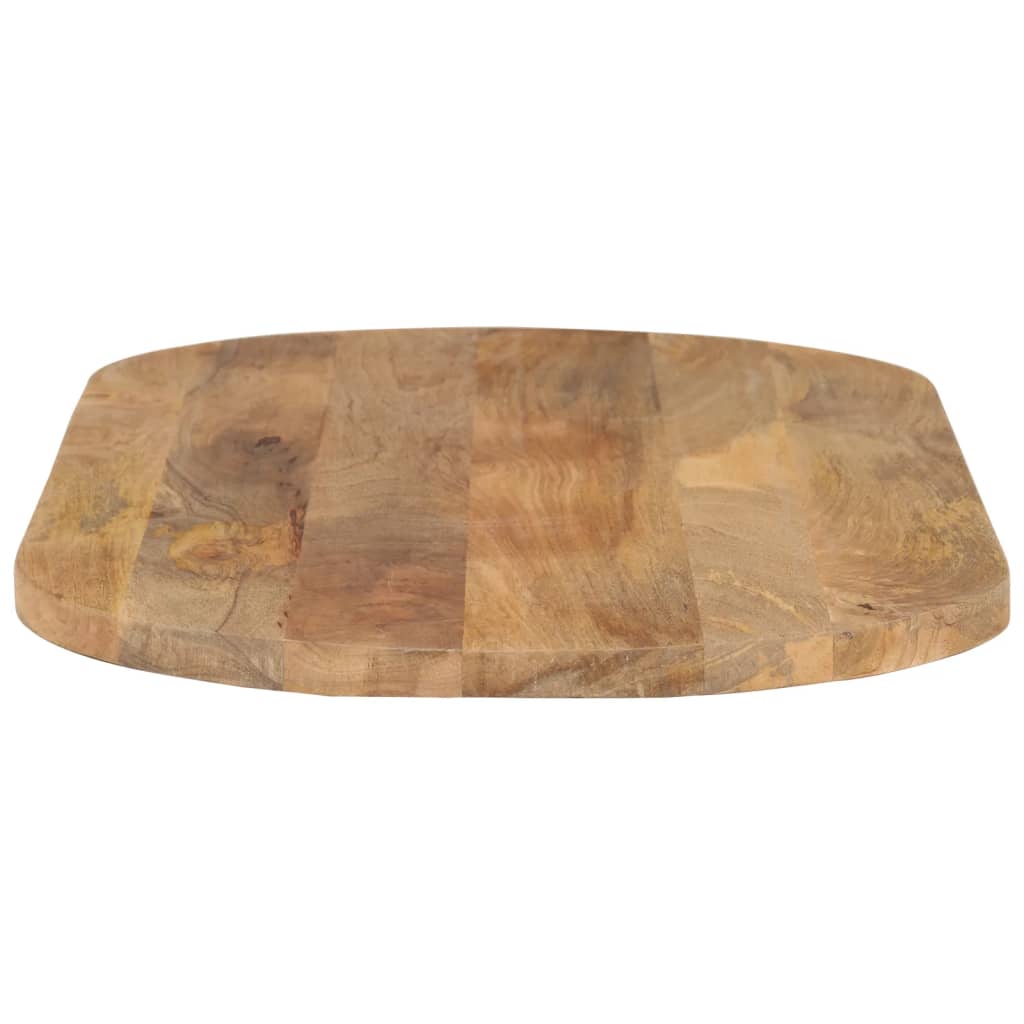 vidaXL Table Top 80x40x2.5 cm Oval Solid Wood Mango