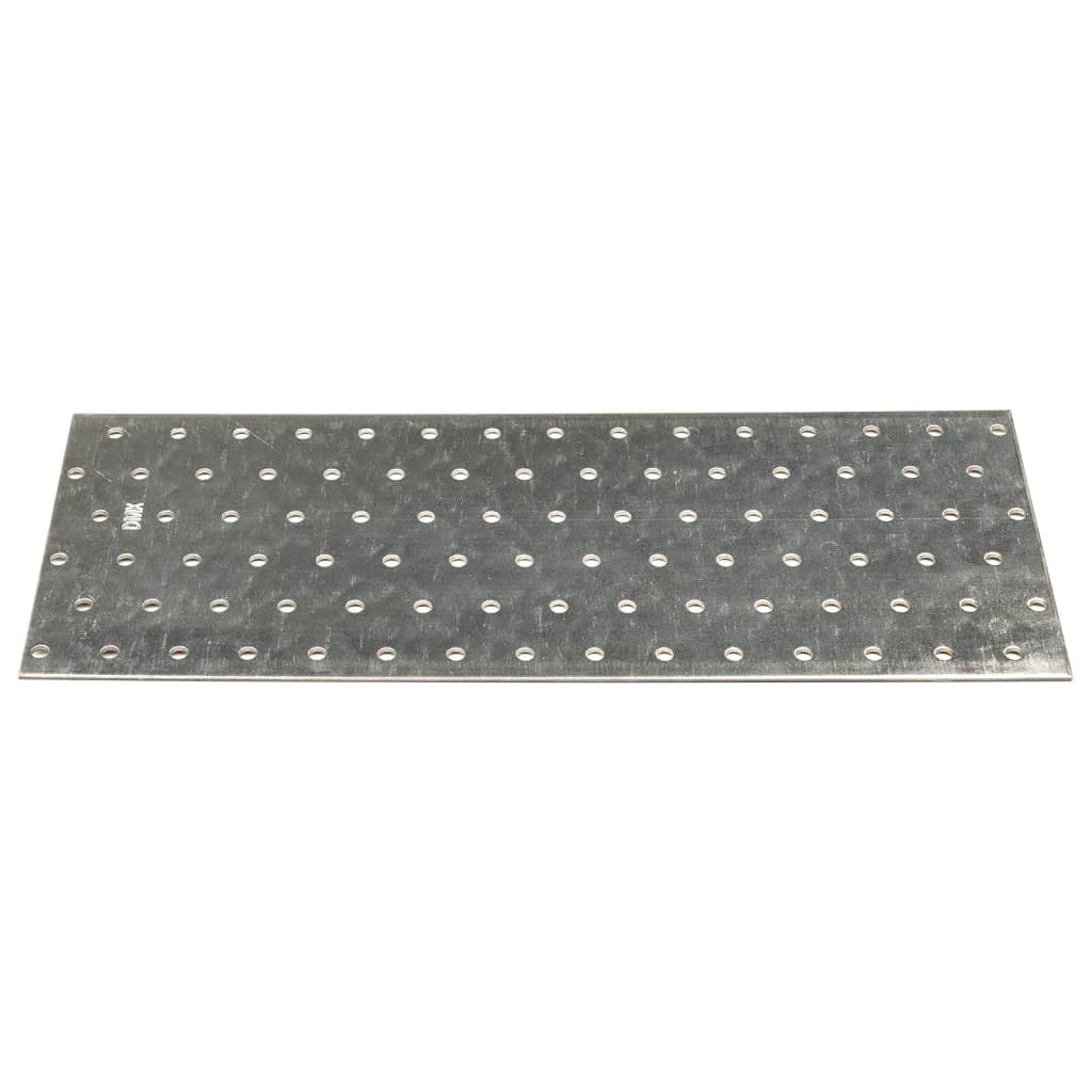 vidaXL Perforated Plates 20 pcs 2 mm 300x120 mm Galvanised Steel