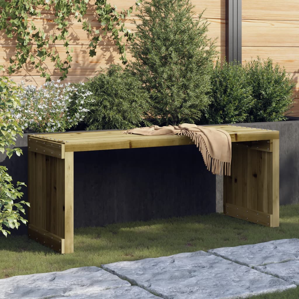 vidaXL Garden Bench Extendable 212.5x40.5x45 cm Impregnated Wood Pine