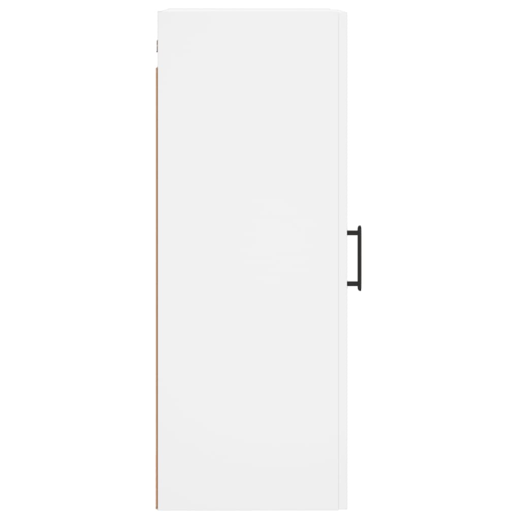 vidaXL Wall Mounted Cabinet White 34.5x34x90 cm