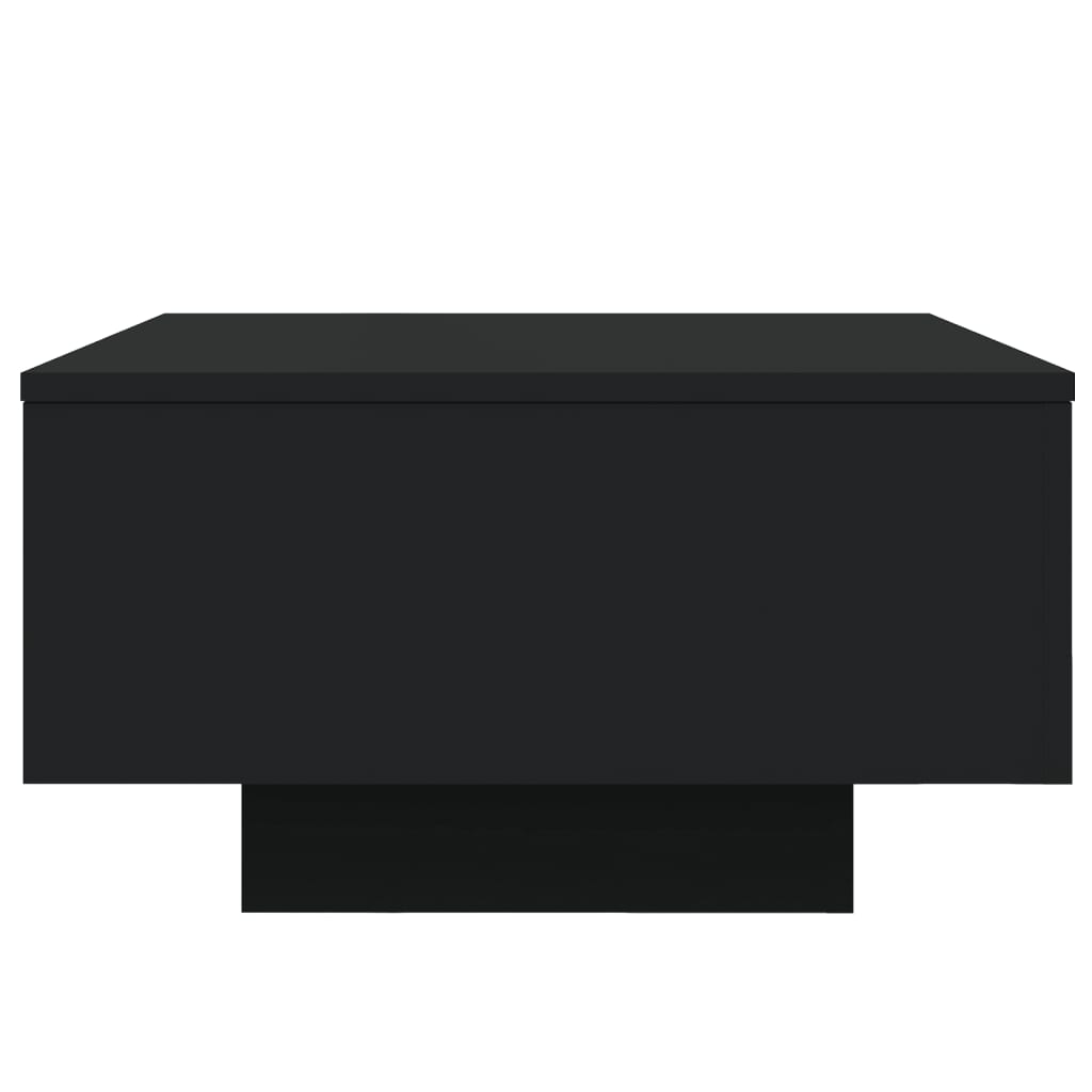 vidaXL Coffee Table Black 55x55x31 cm Engineered Wood