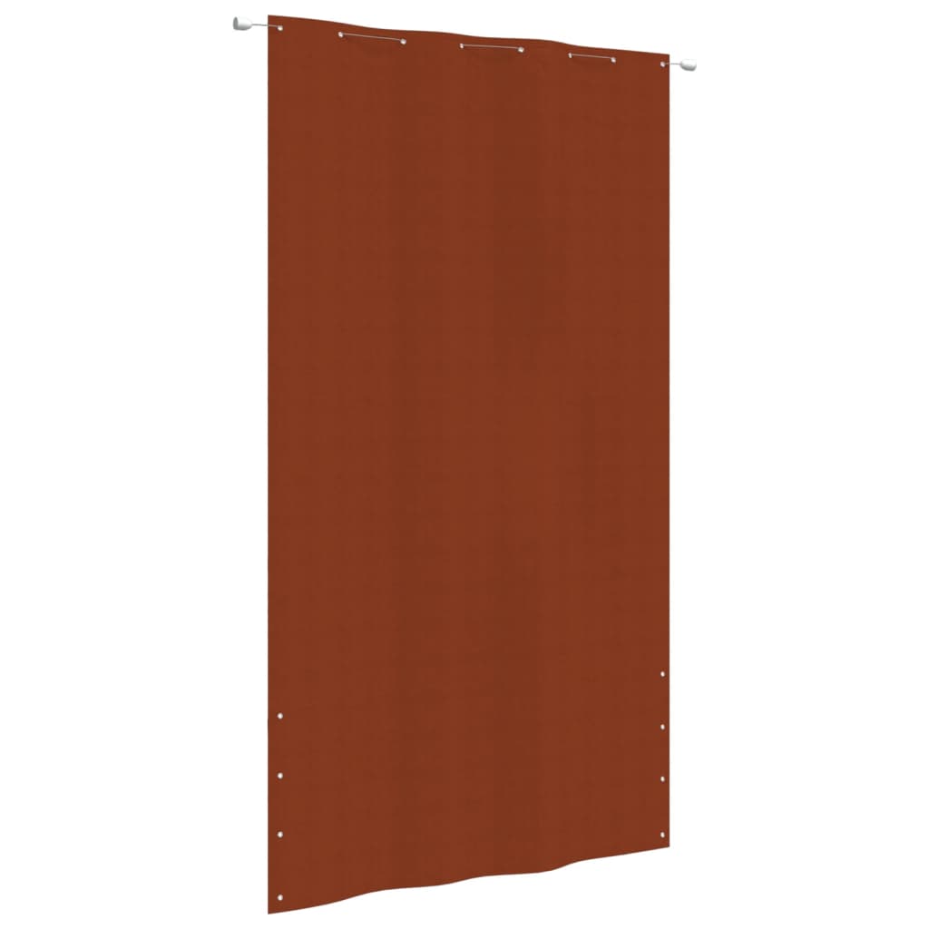 vidaXL Balcony Screen Terrecotta 160x240 cm Oxford Fabric