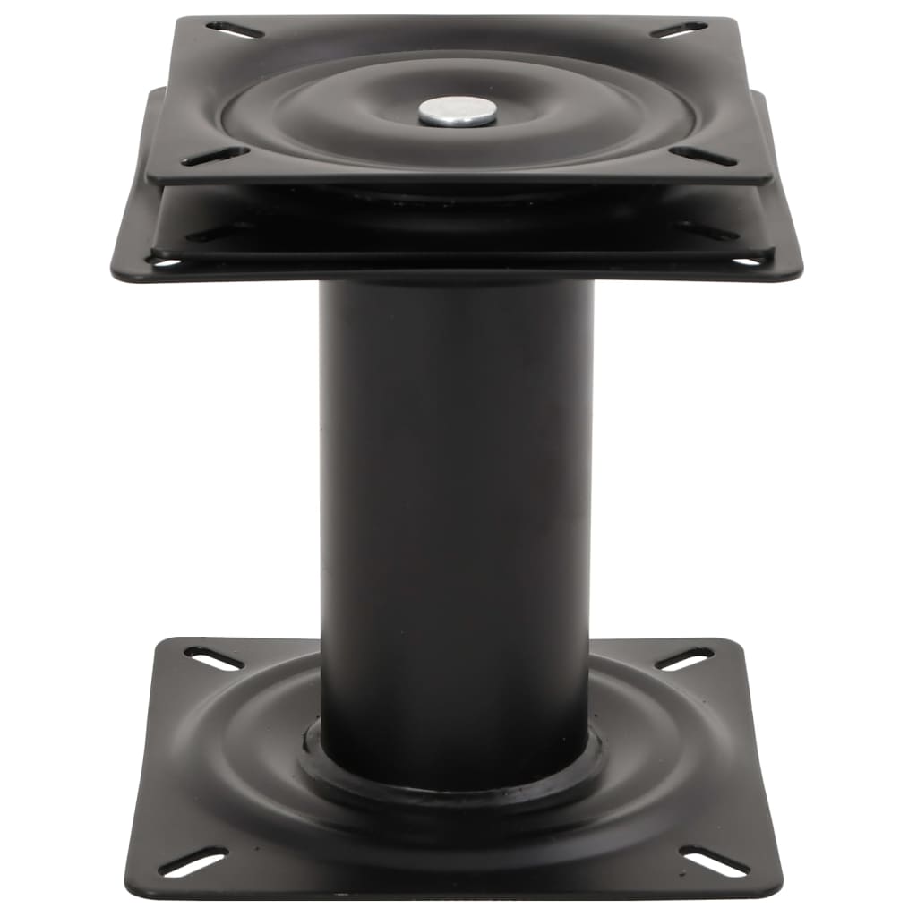 vidaXL Boat Seat Pedestal with 360° Seat Swivel Steel