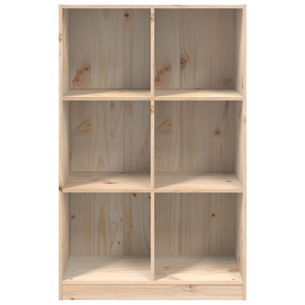 vidaXL Bookcase 70x33x110 cm Solid Wood Pine