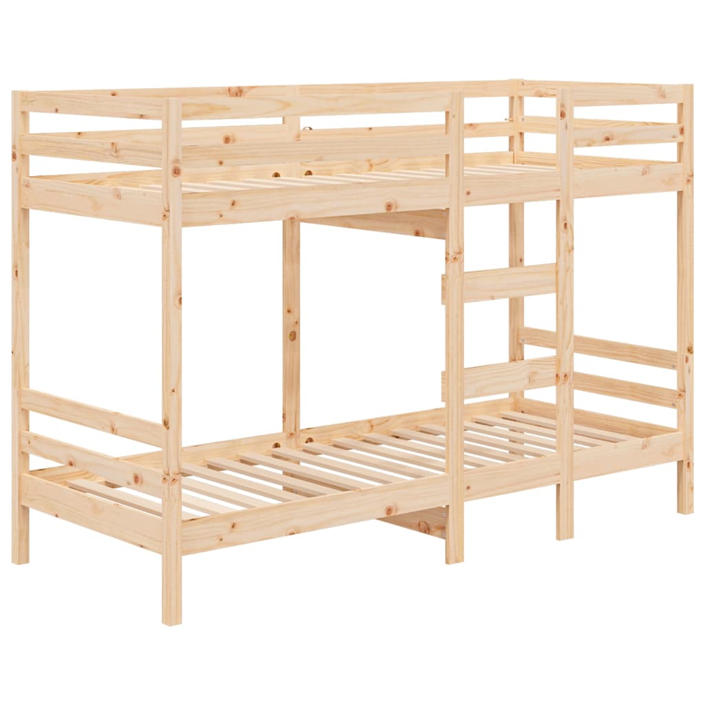 vidaXL Bunk Bed without Mattress 90x200 cm Solid Wood Pine