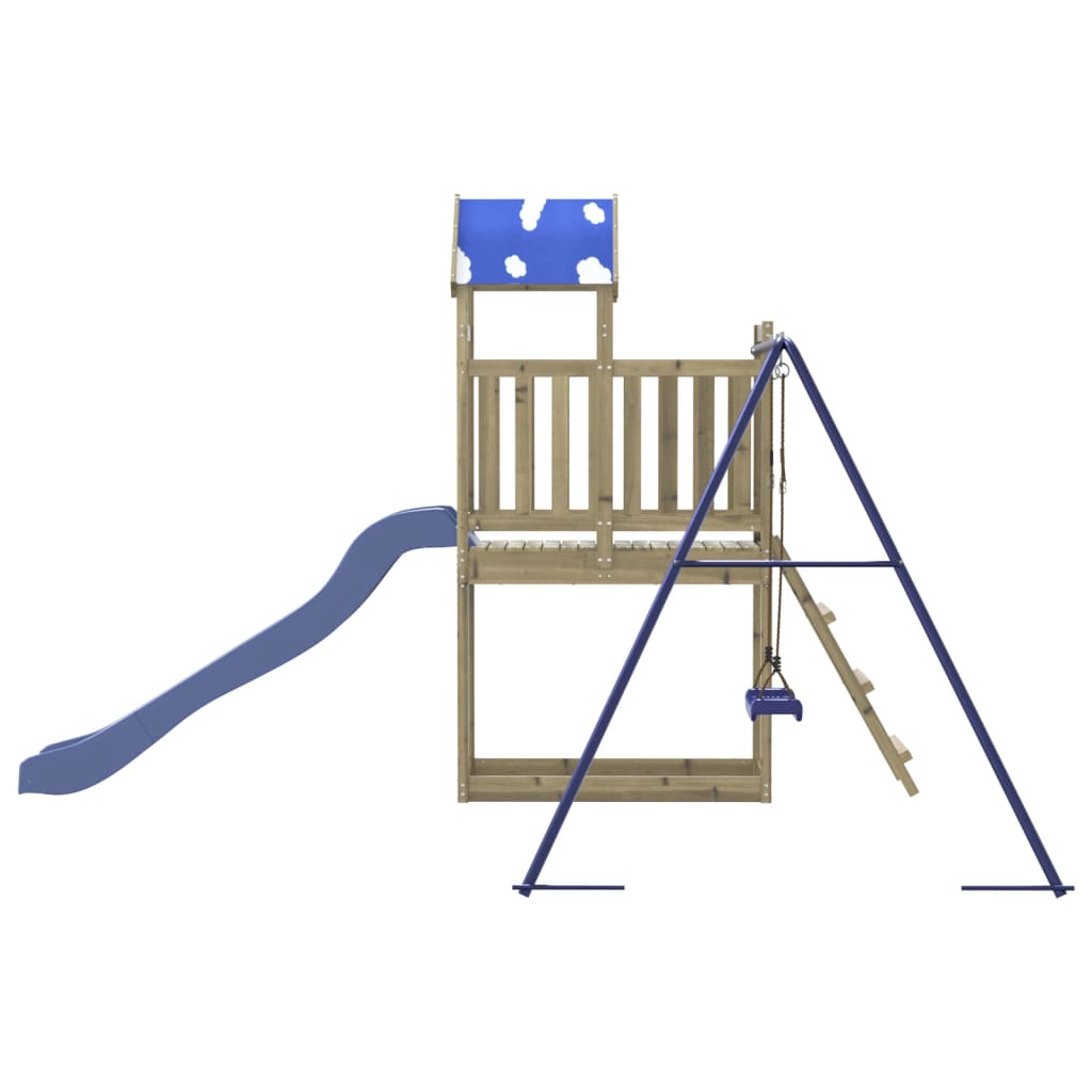 vidaXL Outdoor Playset Impregnated Wood Pine