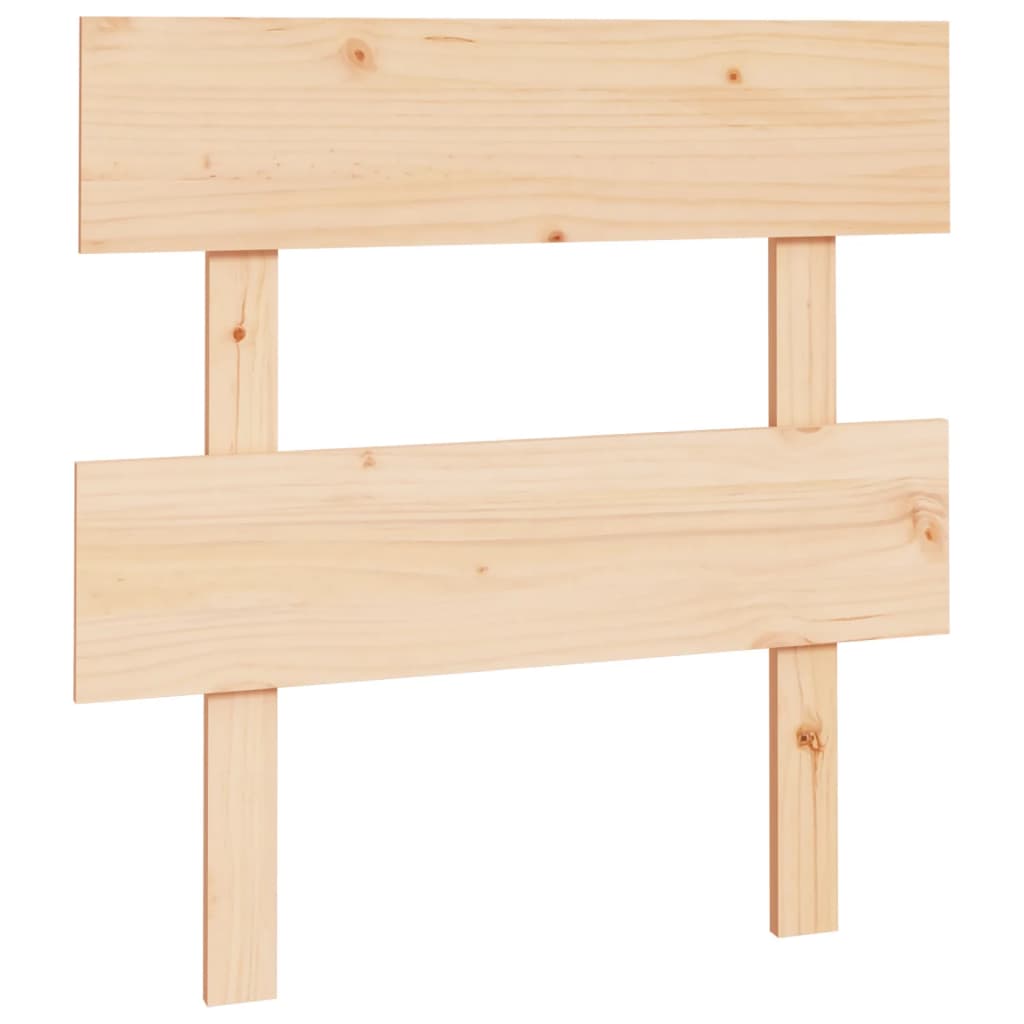 vidaXL Bed Headboard 78.5x3x81 cm Solid Wood Pine