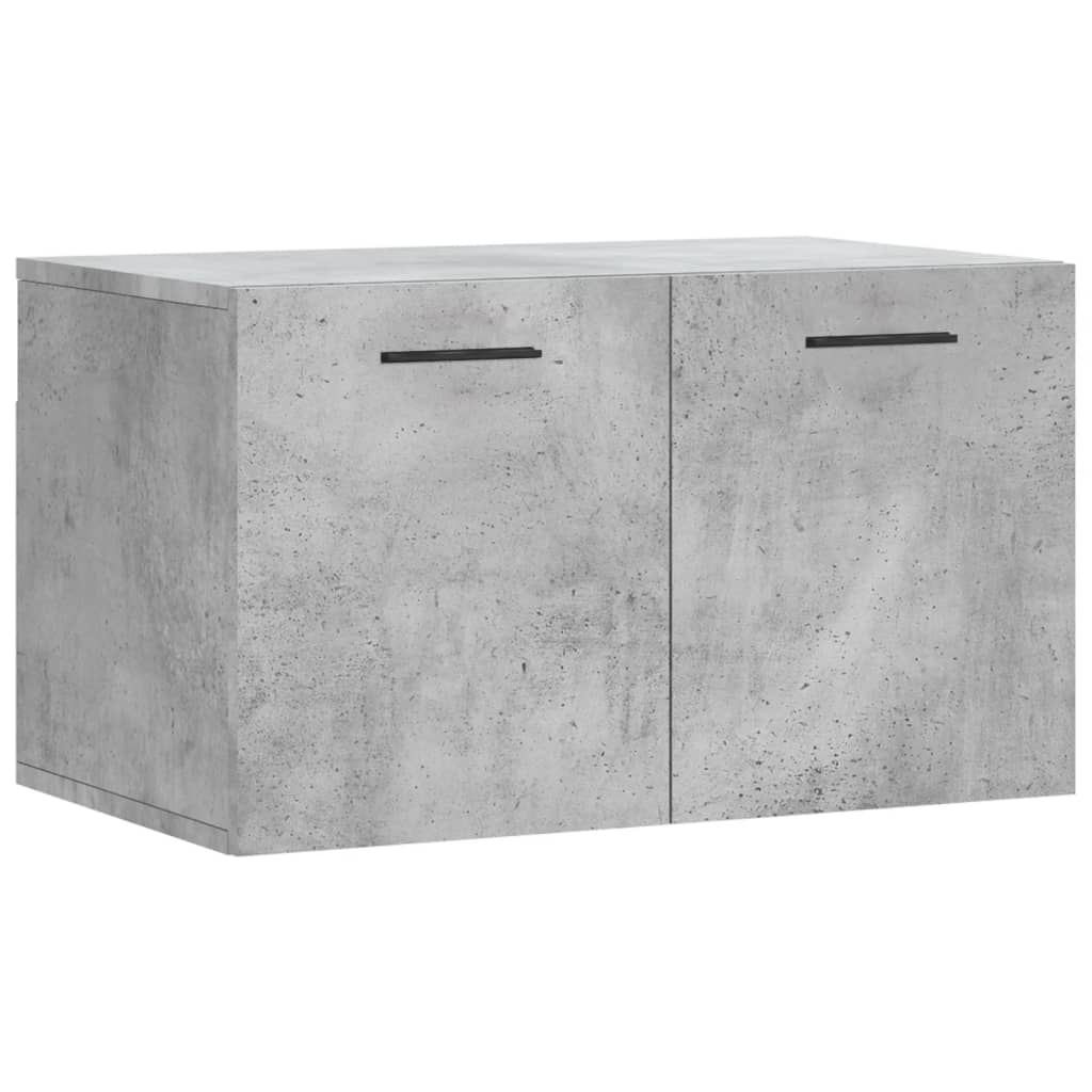 vidaXL Wall Cabinet Concrete Grey 60x36.5x35 cm Engineered Wood