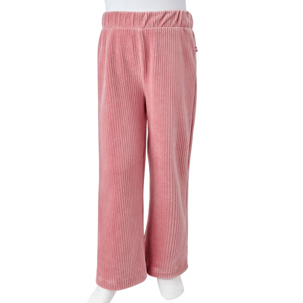 Kids' Pants Corduroy Light Pink 128