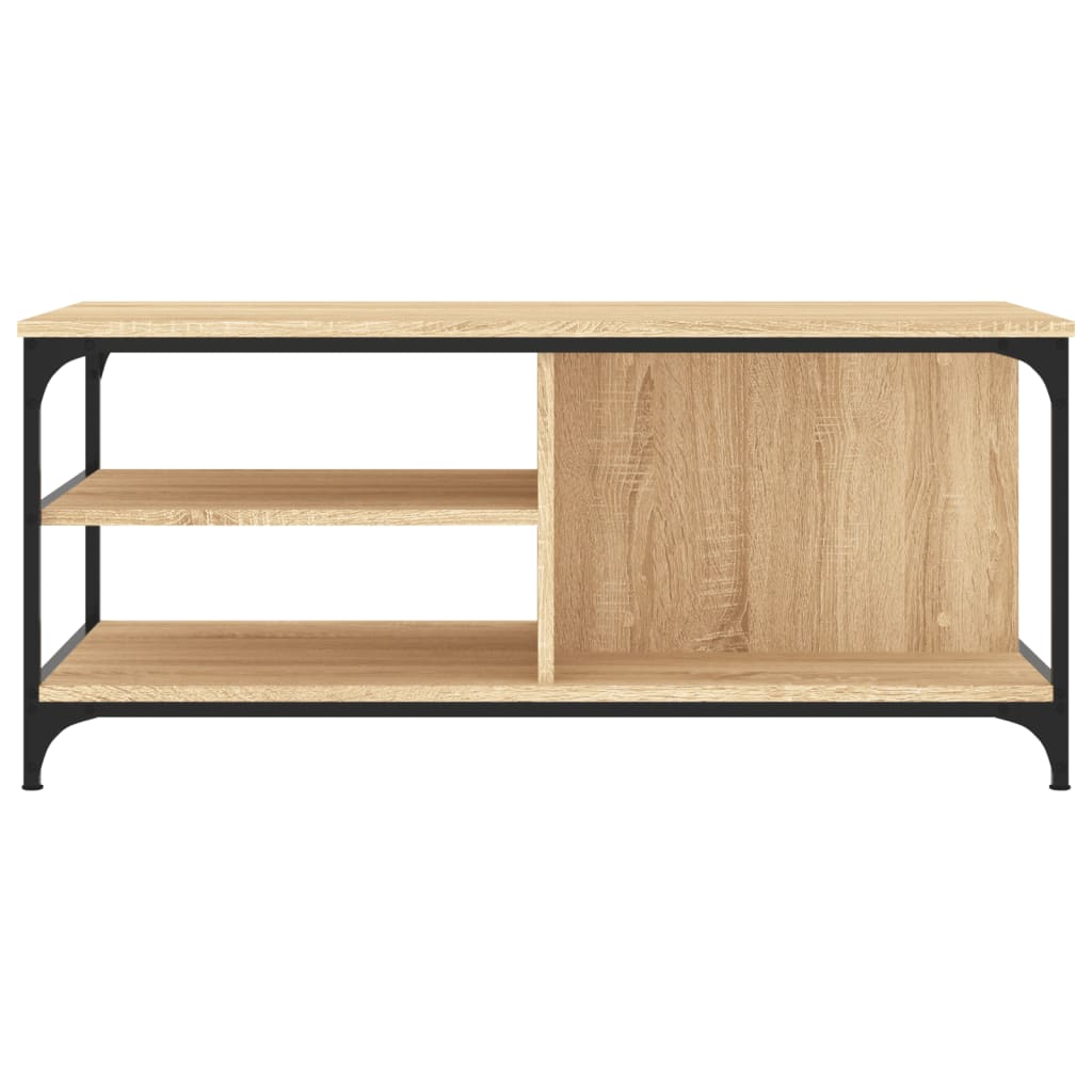 vidaXL Coffee Table Sonoma Oak 100x50x45 cm Engineered Wood