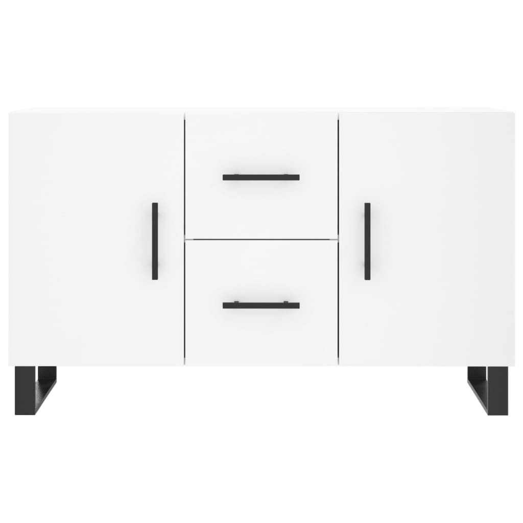 vidaXL Sideboard White 100x36x60 cm Engineered Wood