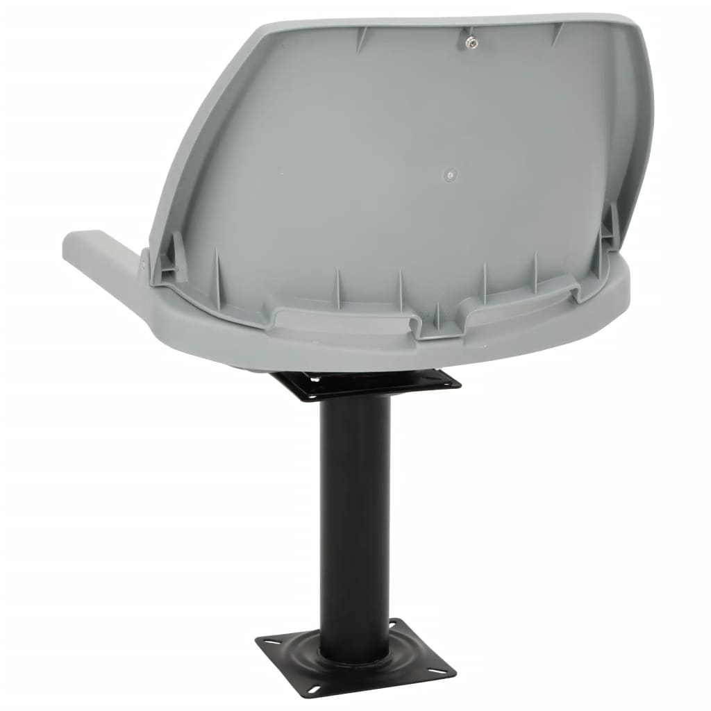 vidaXL Boat Seat with Pedestal 360° Rotatable