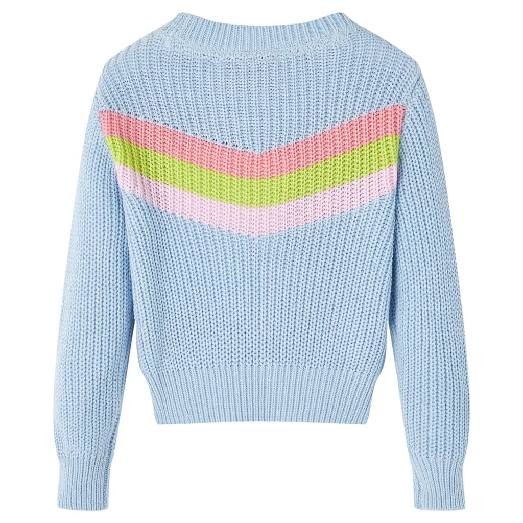 Kids' Sweater Knitted Blue 104