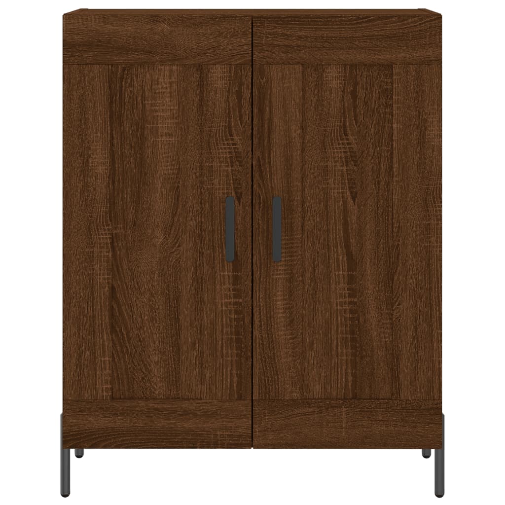 vidaXL Sideboard Brown Oak 69.5x34x90 cm Engineered Wood