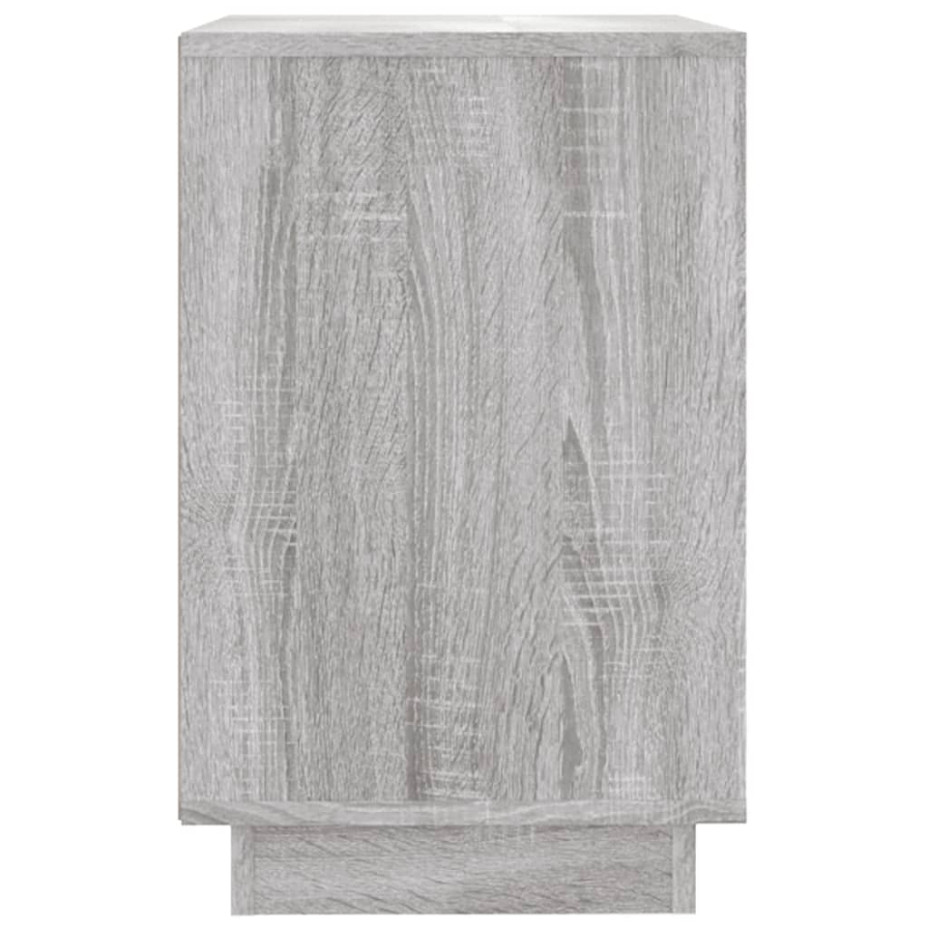 vidaXL Sideboard Grey Sonona 102x35x60 cm Engineered Wood