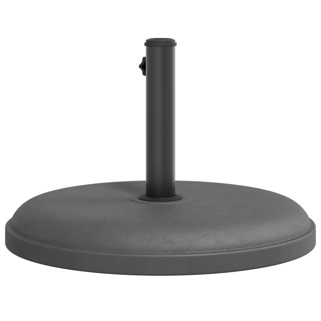 vidaXL Parasol Base for Ø32/35/38 mm Poles 25 kg Round