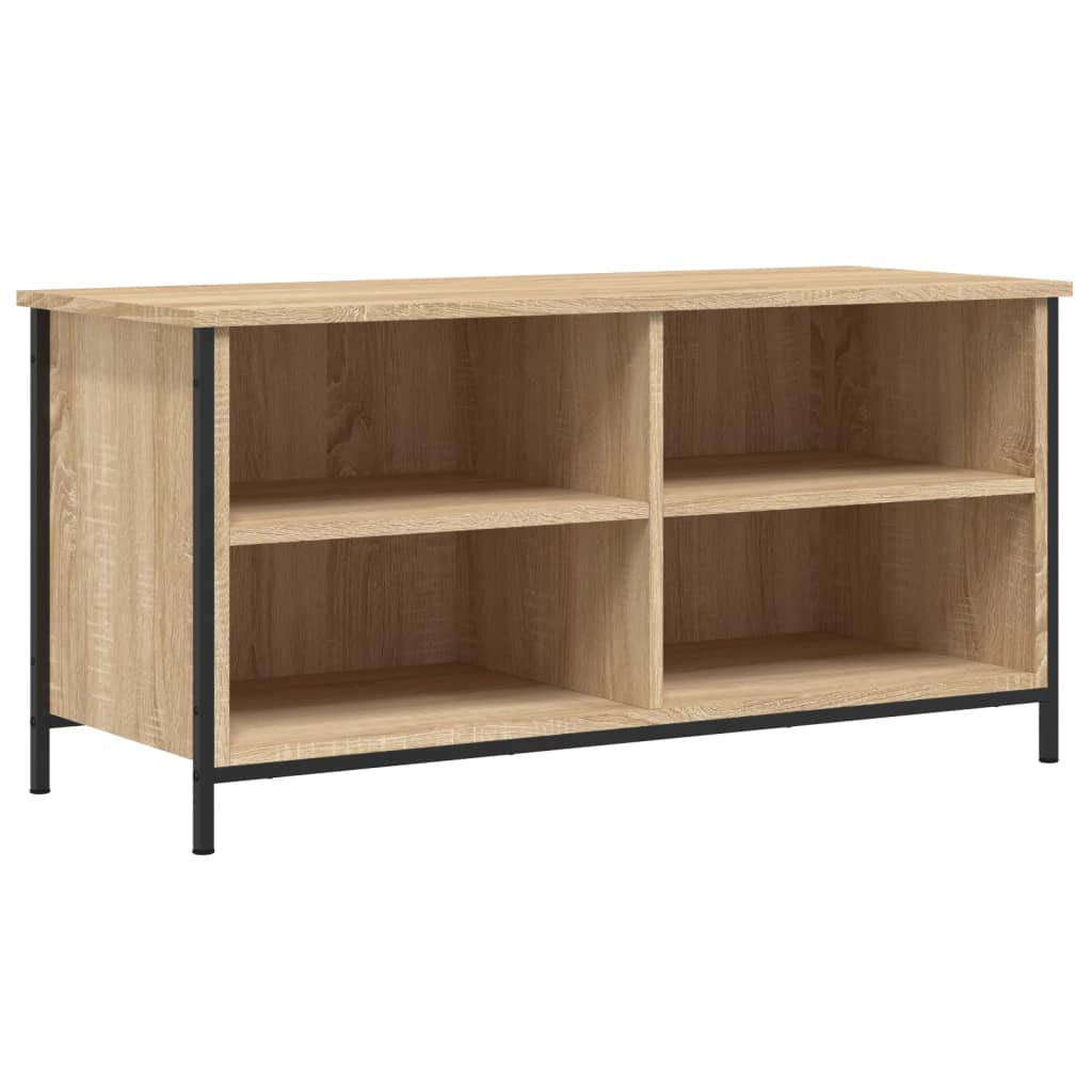 vidaXL TV Cabinet Sonoma Oak 100x40x50 cm Engineered Wood