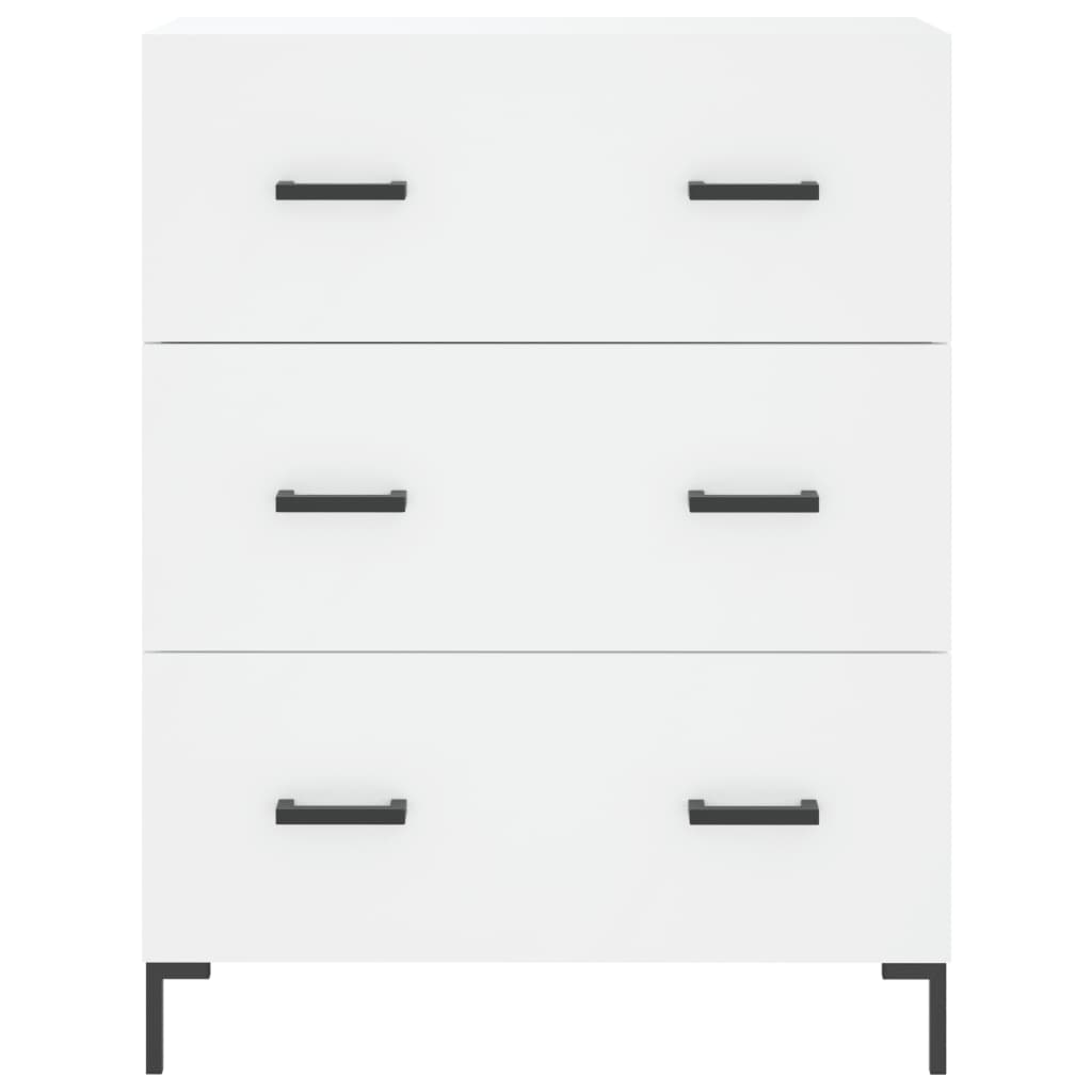 vidaXL Highboard White 69.5x34x180 cm Engineered Wood