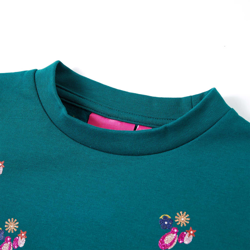 Kids' Sweatshirt Dark Green 140