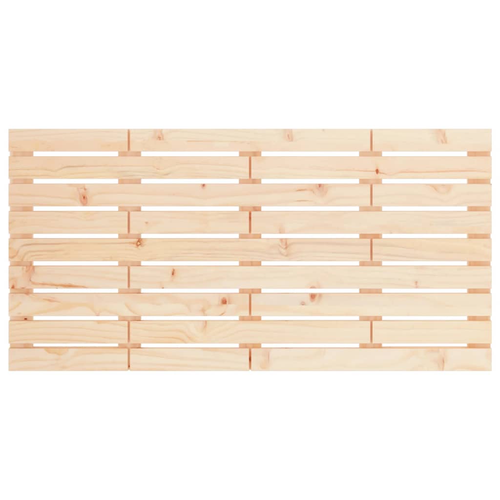 vidaXL Wall Headboard 156x3x63 cm Solid Wood Pine