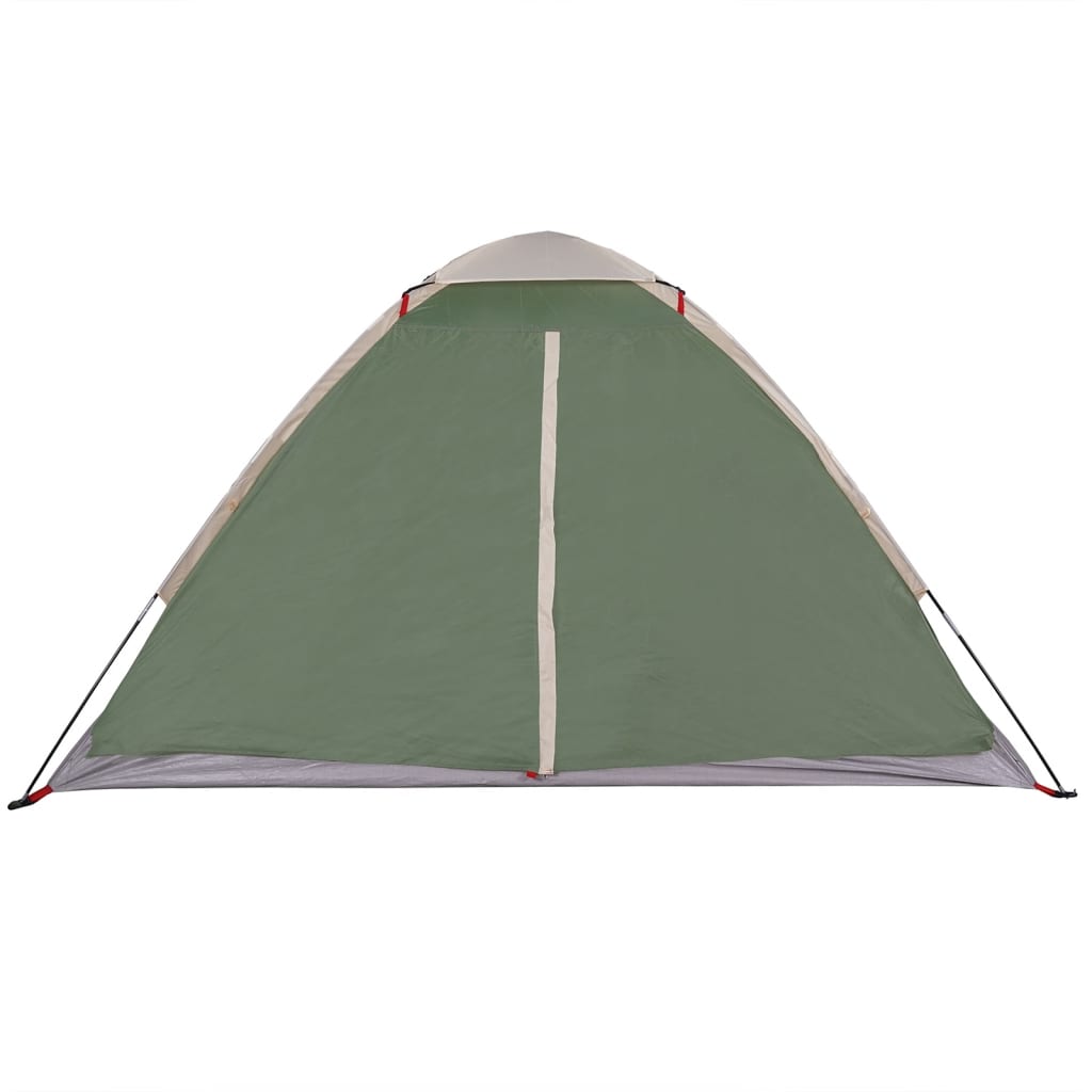 vidaXL Camping Tent Dome 2-Person Green Waterproof