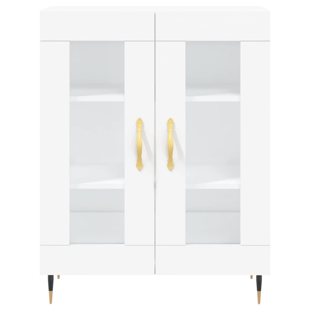 vidaXL Highboard White 69.5x34x180 cm Engineered Wood