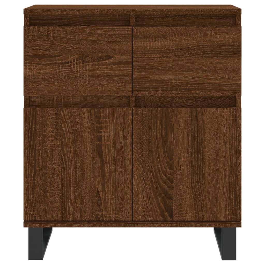 vidaXL Sideboard Brown Oak 60x35x70 cm Engineered Wood