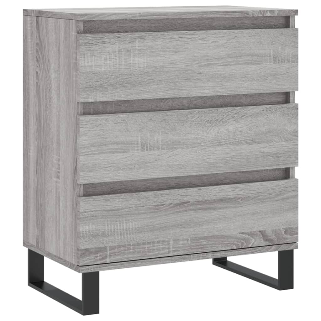 vidaXL Sideboard Grey Sonoma 60x35x70 cm Engineered Wood