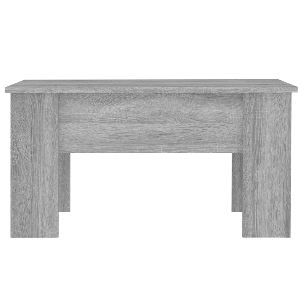 vidaXL Coffee Table Grey Sonoma 79x49x41 cm Engineered Wood